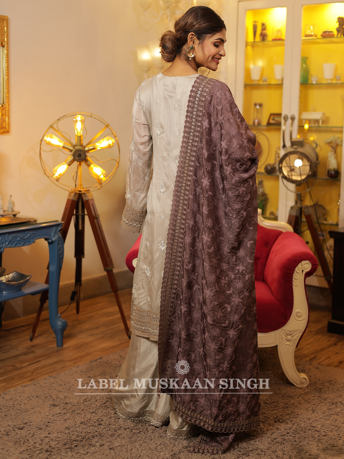 Beige Kurta Set