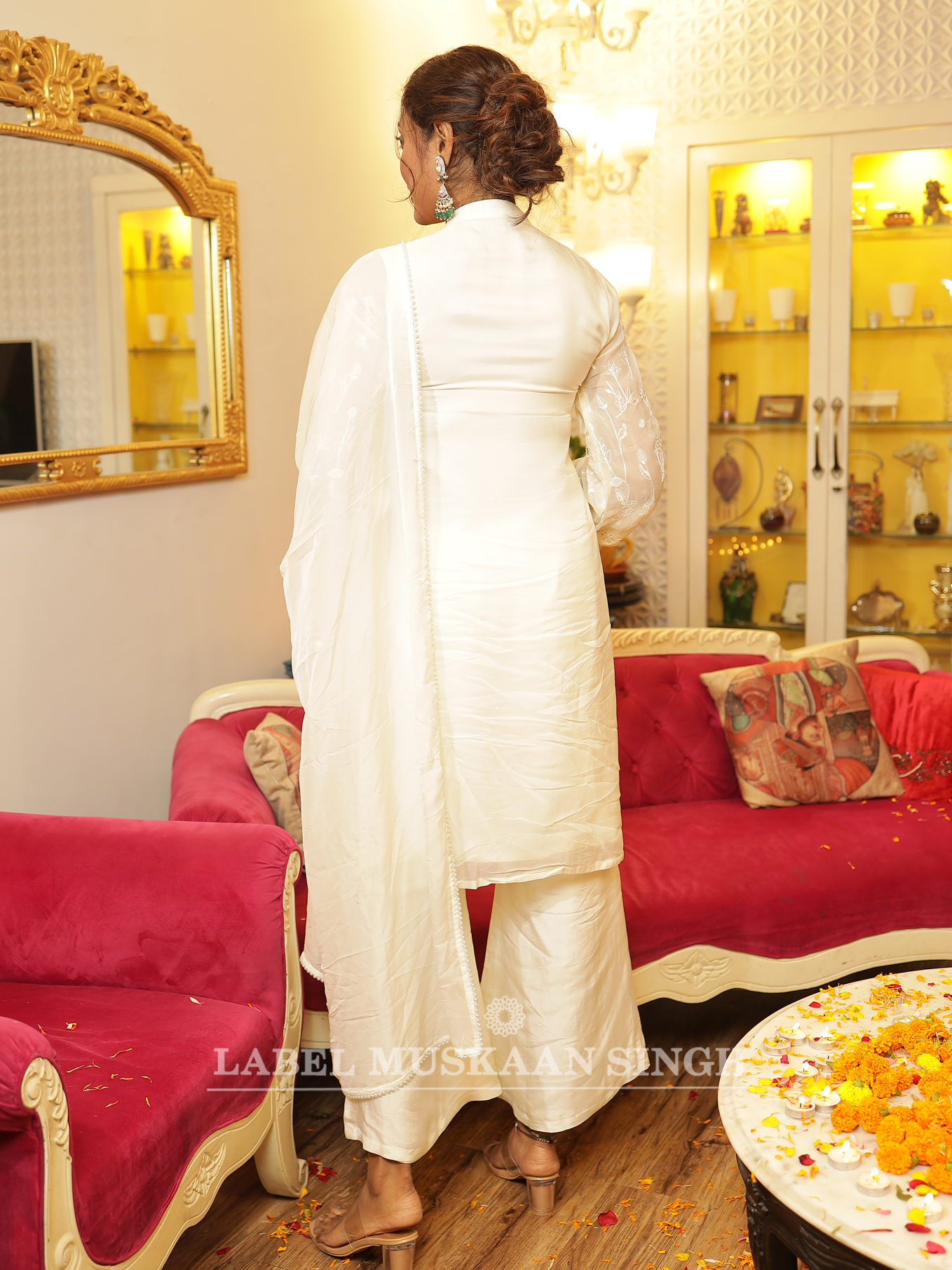 Hand Embroidered Kurta Set