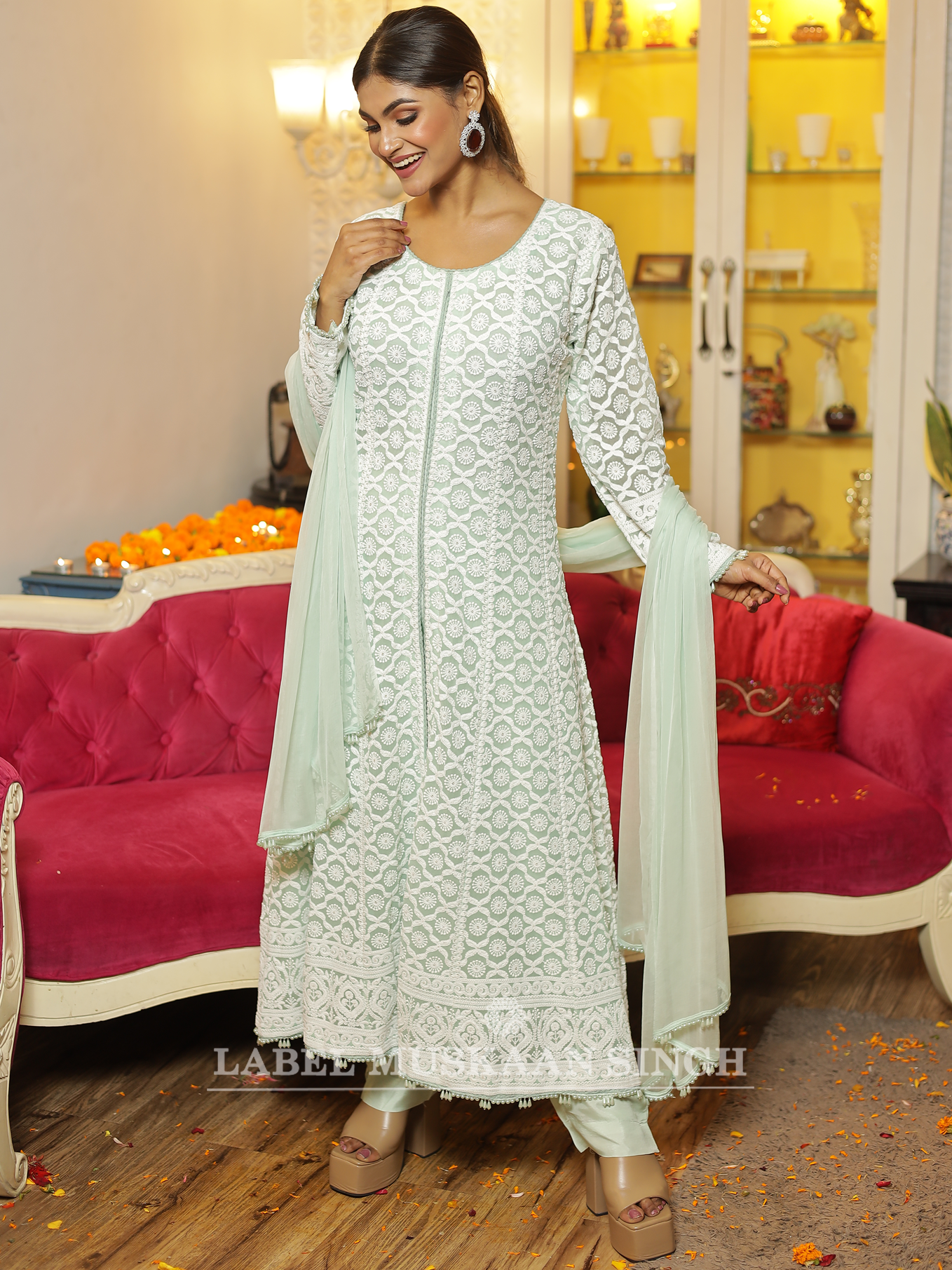 Mint Green Kurta Set
