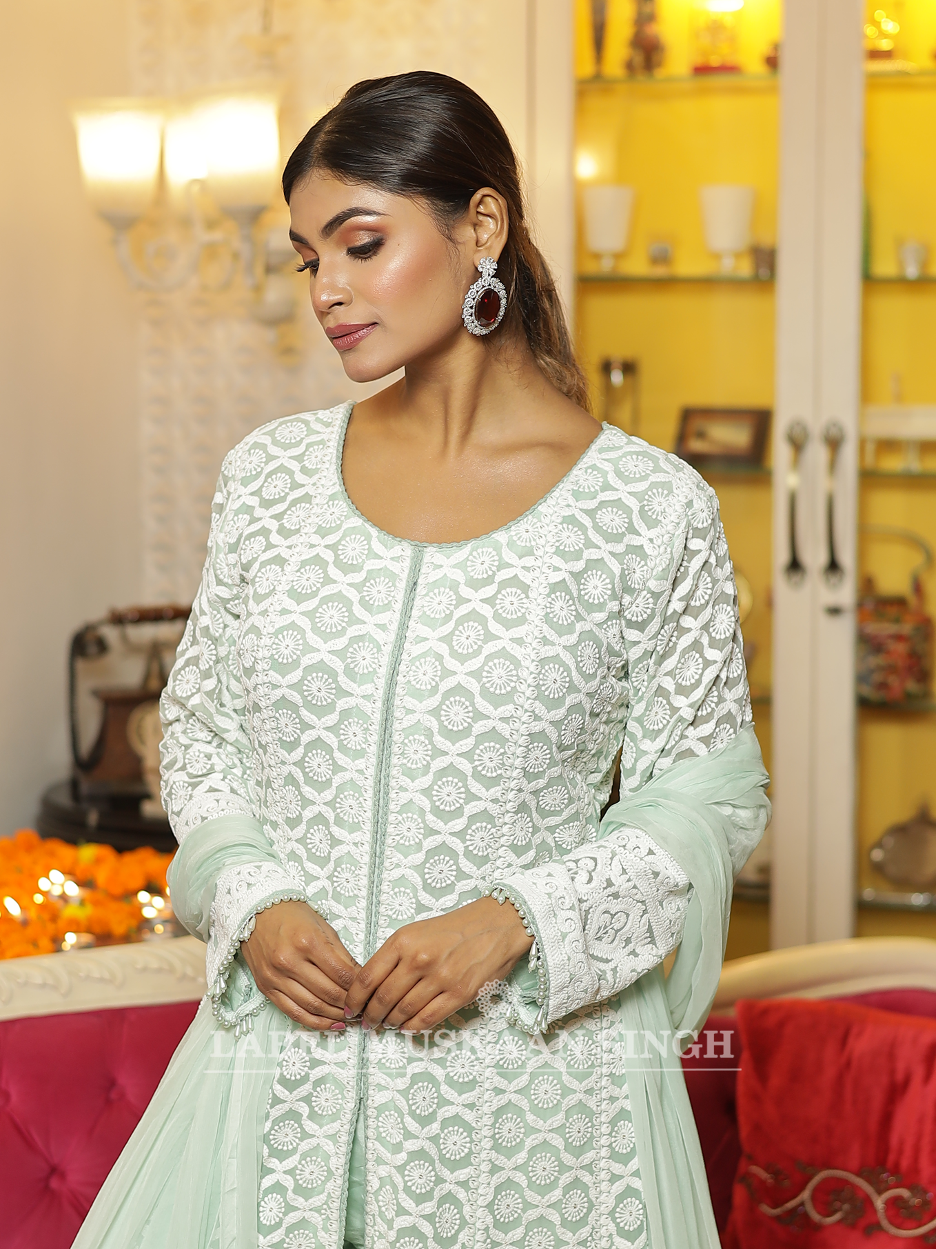 Mint Green Kurta Set