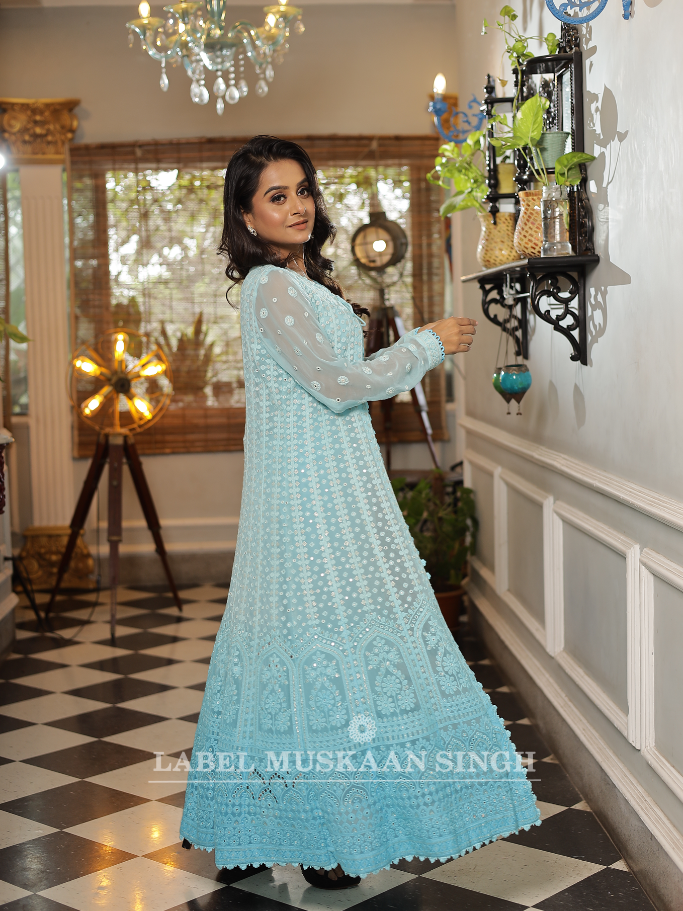 Ombre Kurta Set