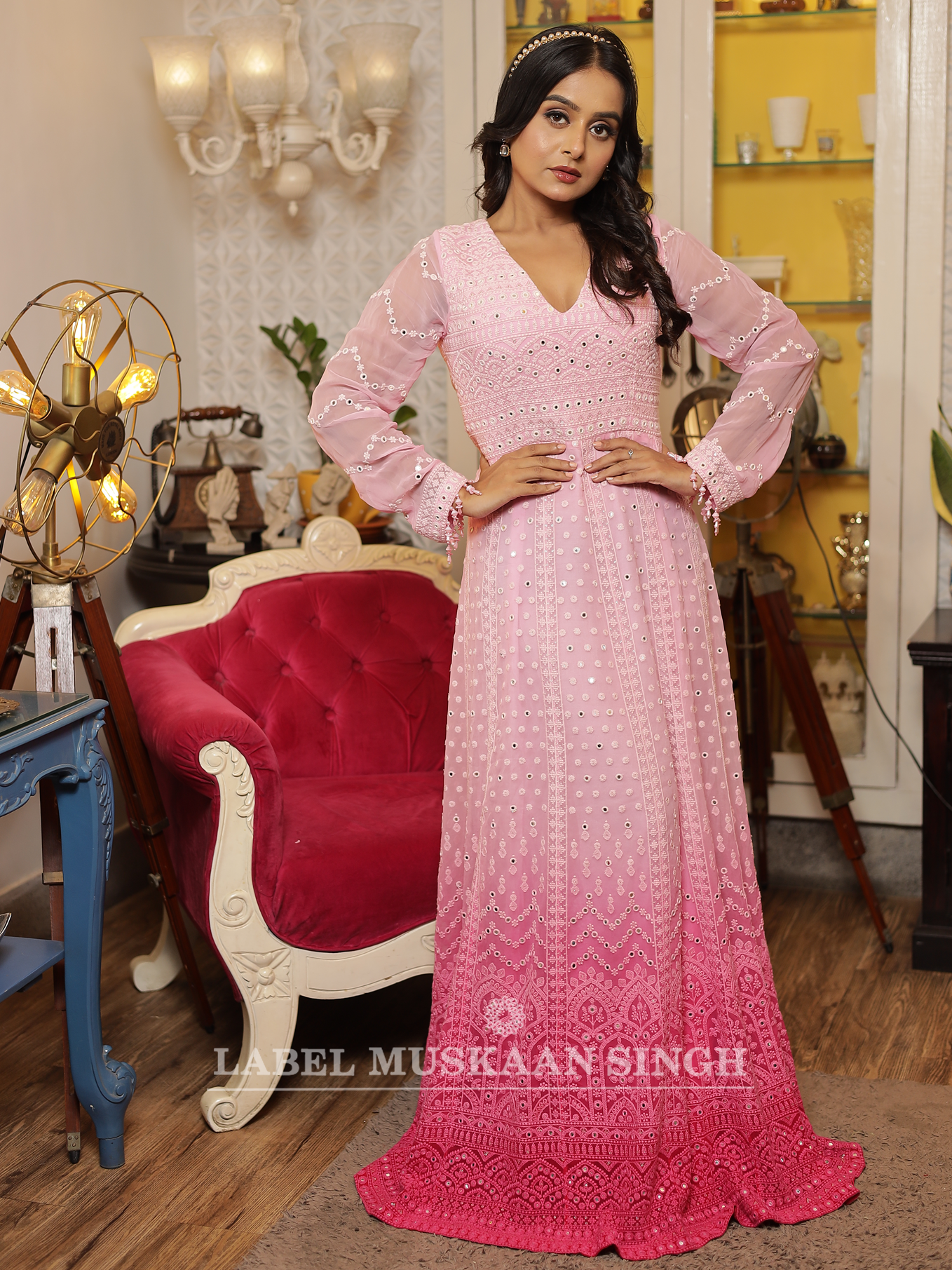 Pink Ombre Gown
