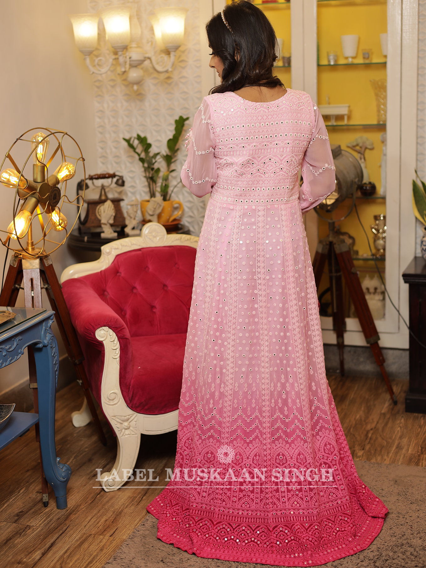 Pink Ombre Gown
