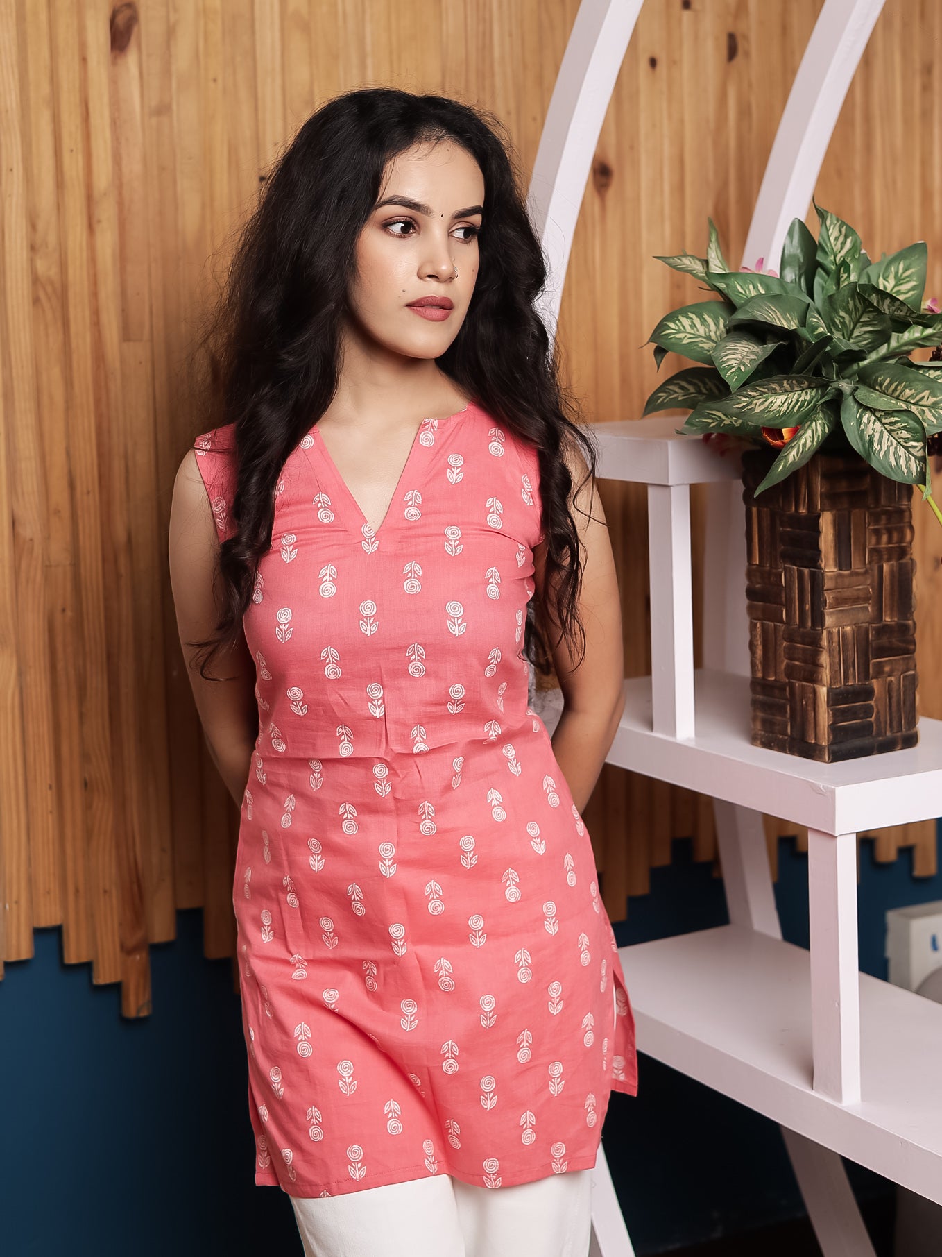 Amaira Pink short kurti