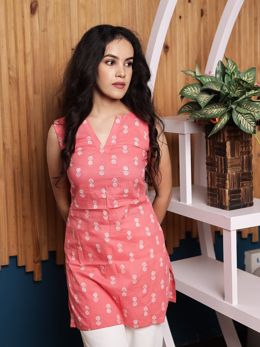 Amaira Pink short kurti