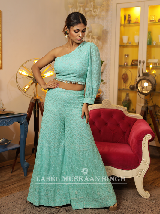 Turquoise Co-ord Set